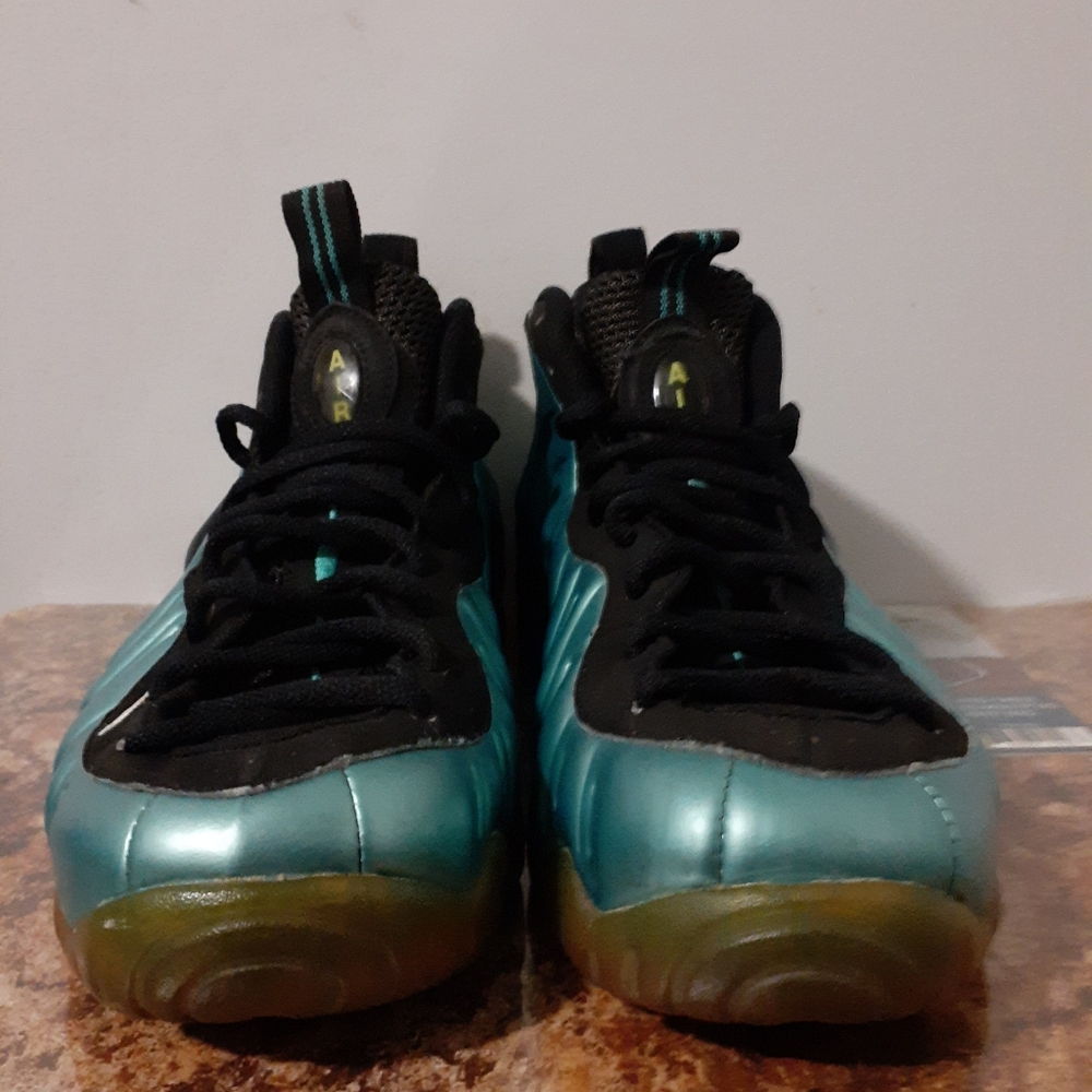 Nike Air Foamposite Pro Electric Blue Size 11 624041-410 One Penny II IV 1 3